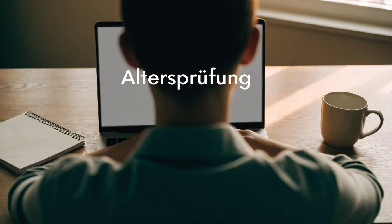 Ein Richterhammer aus Holz und eine kleine Messingwaage stehen auf einer polierten Tischplatte vor einer hellen Wand.